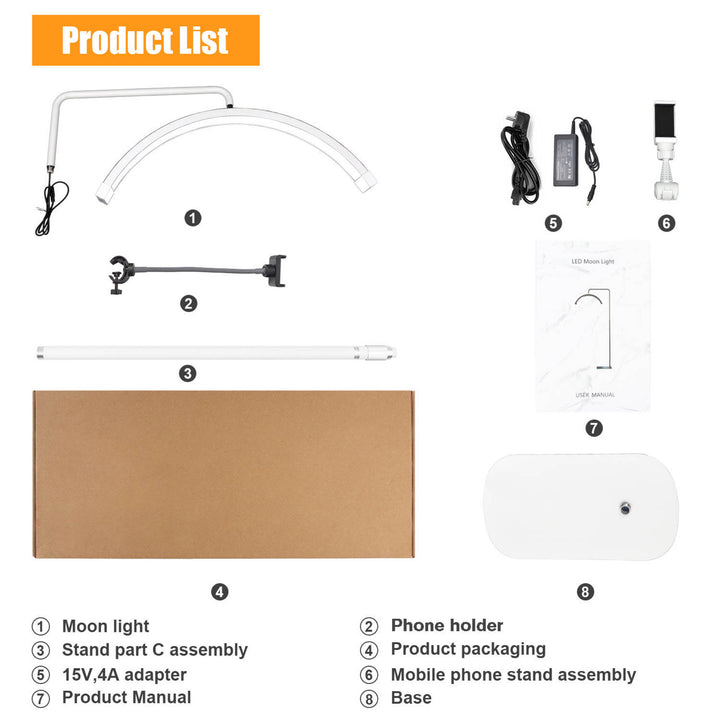 LED Moon Arch Light
